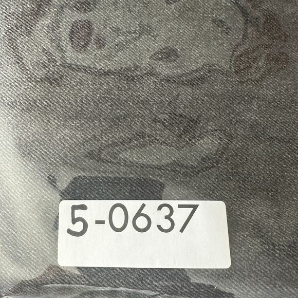 Old Navy Baggy Wide Leg Jeans Black Gray 16 Plus High Waist EUC 100% Cotton - Picture 9 of 9